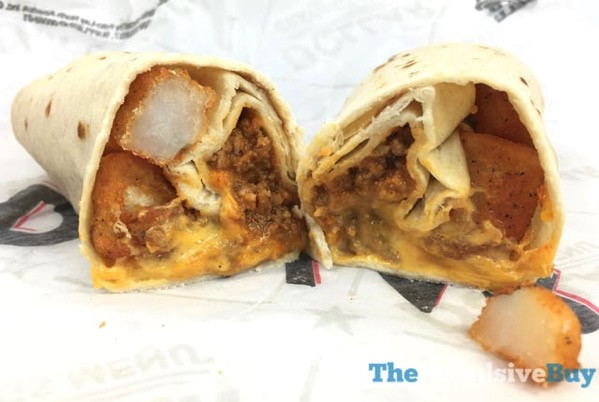 Taco Bell Potato
 REVIEW Taco Bell Beefy Potato rito The Impulsive Buy