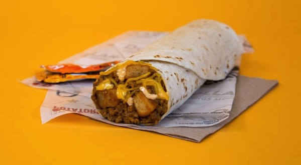 Taco Bell Potato
 FAST FOOD NEWS Taco Bell s Beefy Potato rito The