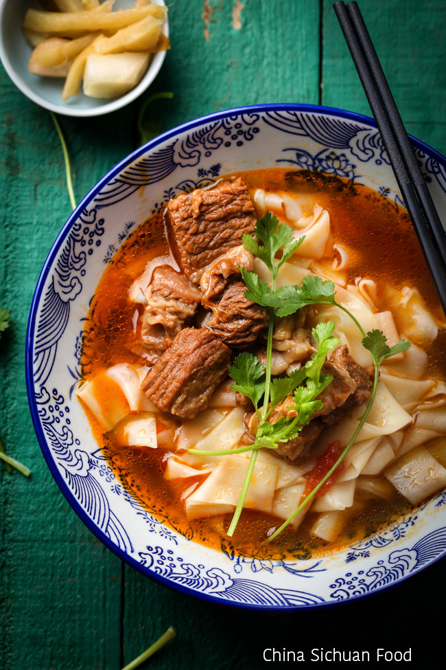 Taiwanese Beef Noodle Soup
 Chinese Beef Noodle Soup