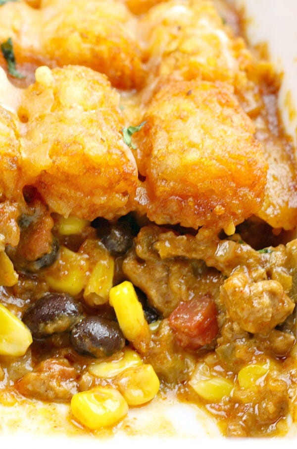 Tater Tot Casserole With Corn
 Taco Tater To Casserole A Quick and Easy Weeknight e