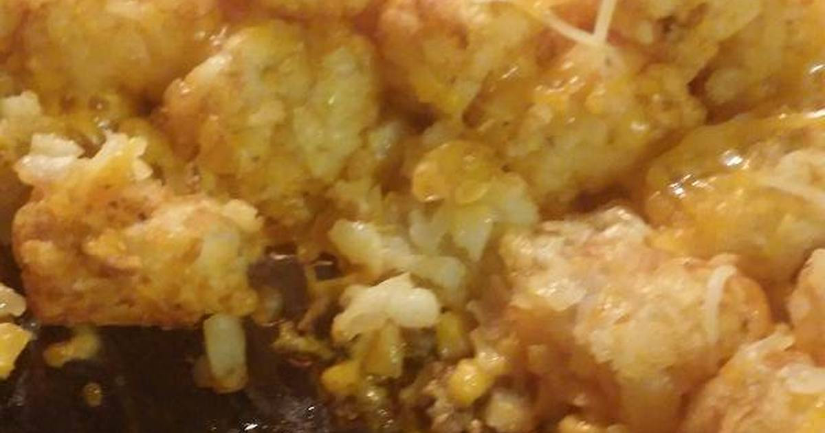 Tater Tot Casserole With Corn
 Tater tot casserole with corn recipes 27 recipes Cookpad