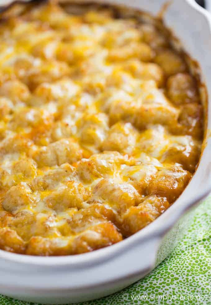 Tater Tots Casserole
 Mexican Tater Tot Casserole Simply Stacie