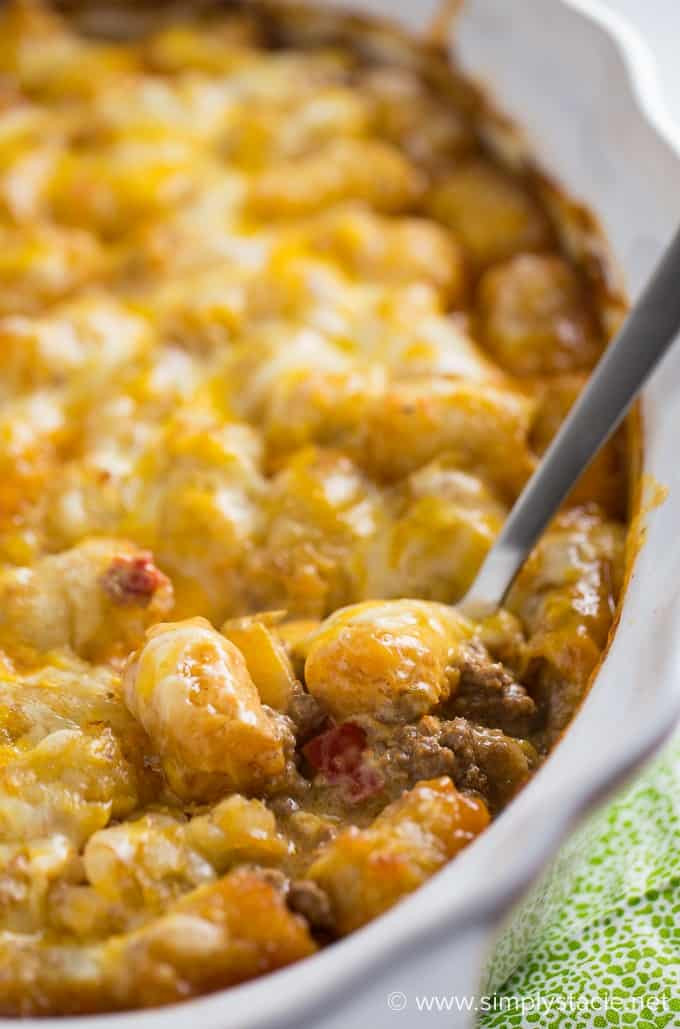Tater Tots Casserole
 Mexican Tater Tot Casserole Simply Stacie