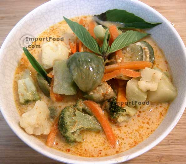Thai Eggplant Curry
 Recipe Thai Ve able Eggplant Curry ImportFood
