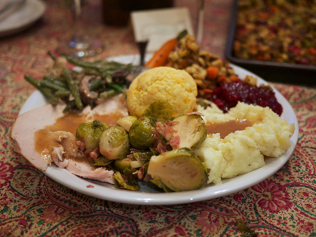 Thanksgiving Dinner Plates
 Thanksgiving Dinner Plate