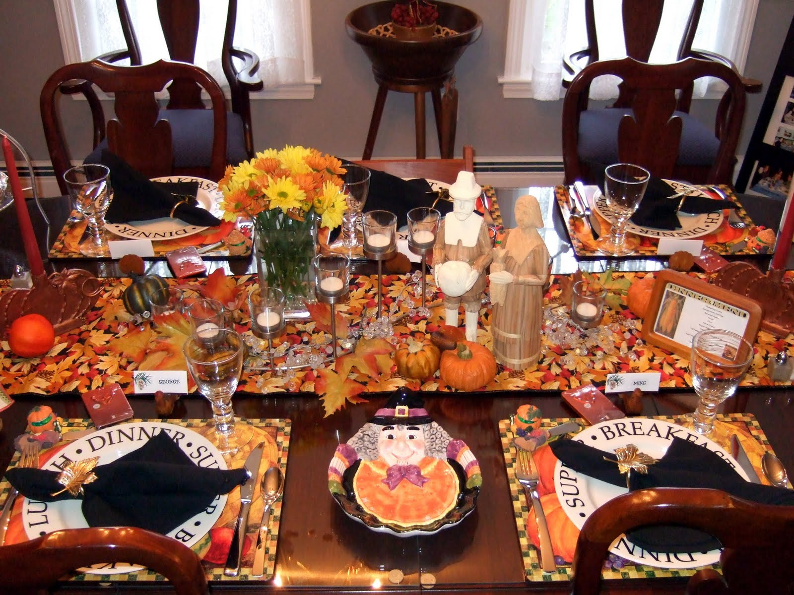 Thanksgiving Dinner Table
 Dining Table Setting Dining Table Thanksgiving