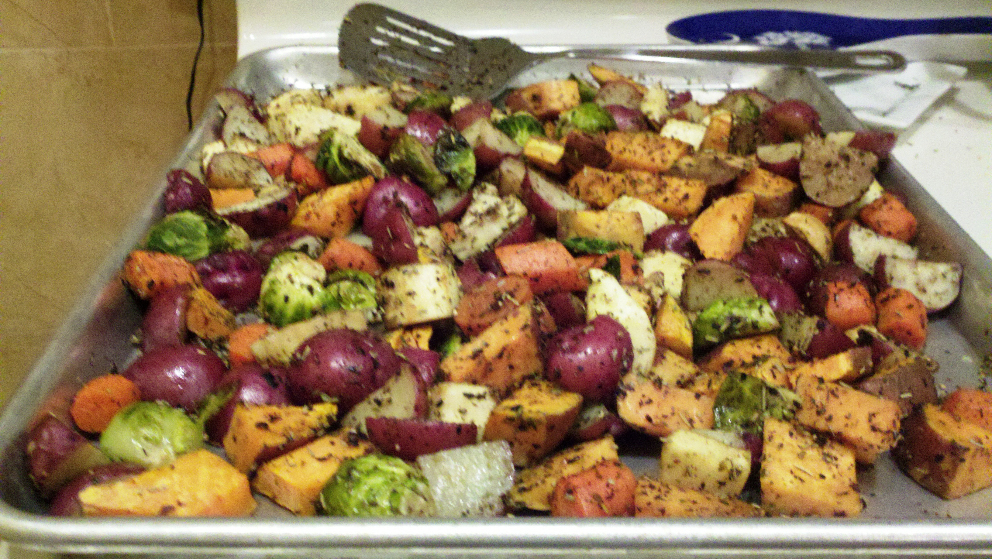 Thanksgiving Roasted Vegetables
 roasted ve ables thanksgiving