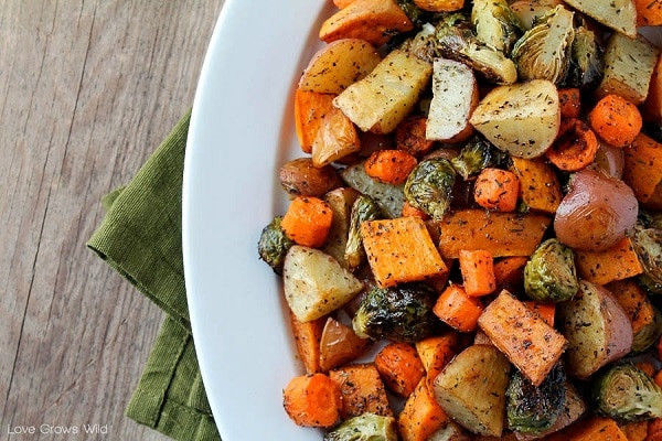 Thanksgiving Roasted Vegetables
 11 Irresistible Gluten Free Thanksgiving Side Dishes