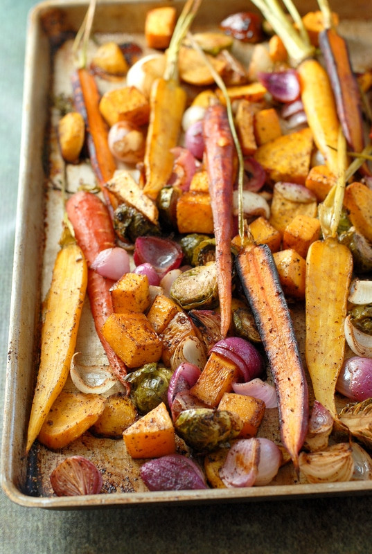 Thanksgiving Roasted Vegetables
 Balsamic Roasted Fall Ve ables with Sumac