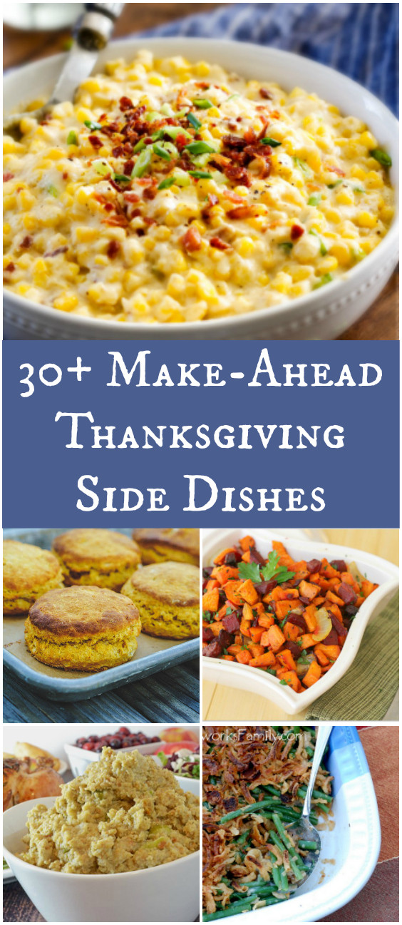 Thanksgiving Side Dishes Make Ahead
 30 Make Ahead Thanksgiving Side Dishes Afropolitan Mom