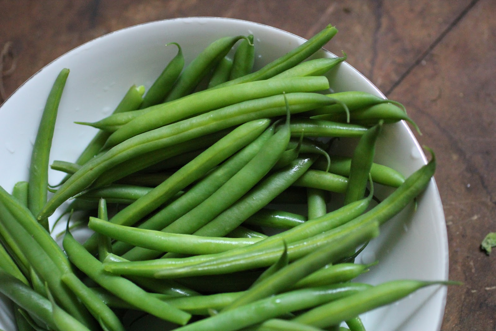 The Green Bean
 Spicy Pickled String Beans Shimi Ka Achar