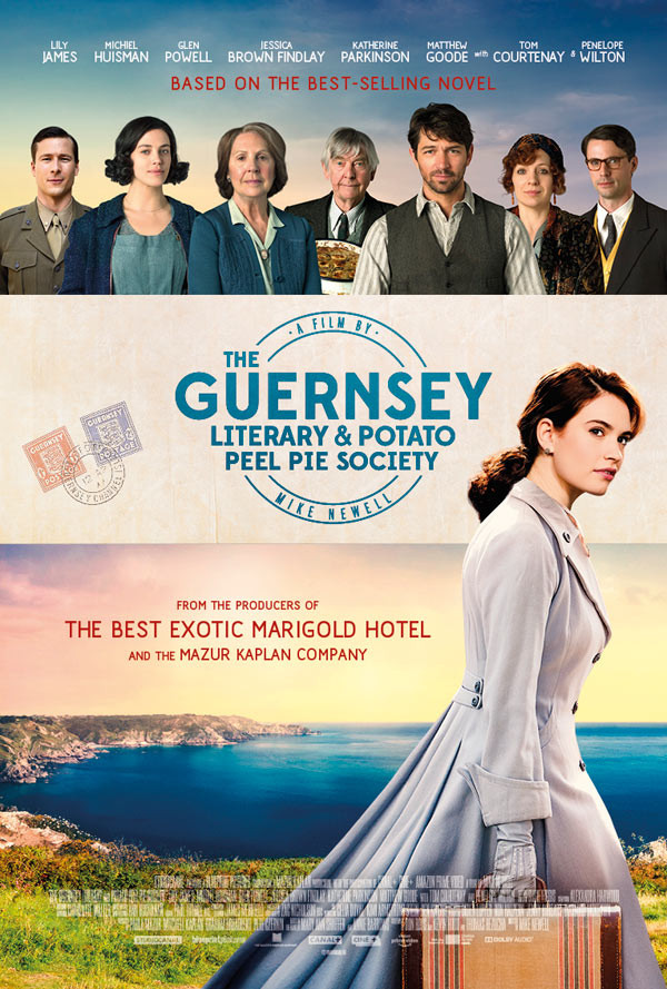 The Guernsey Literary And Potato Peel Pie Society Movie
 WIN movie tickets to see The Guernsey Literary And Potato