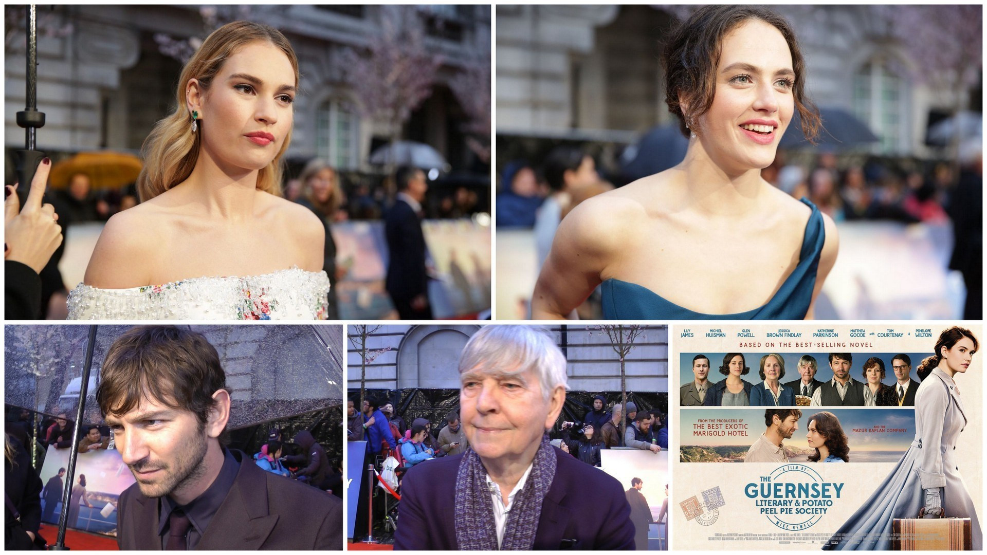 The Guernsey Literary And Potato Peel Pie Society Movie
 World Premiere Interviews The Guernsey Literary and