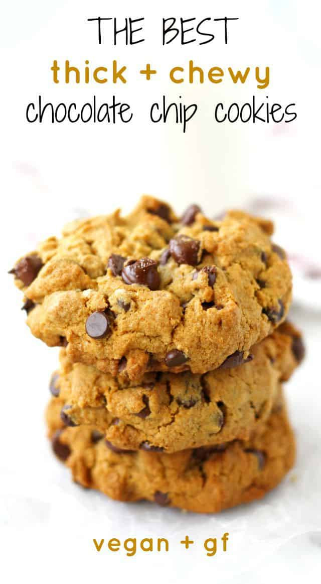 Thick Chewy Chocolate Chip Cookies
 Thick and Chewy Eggless Chocolate Chip Cookies The