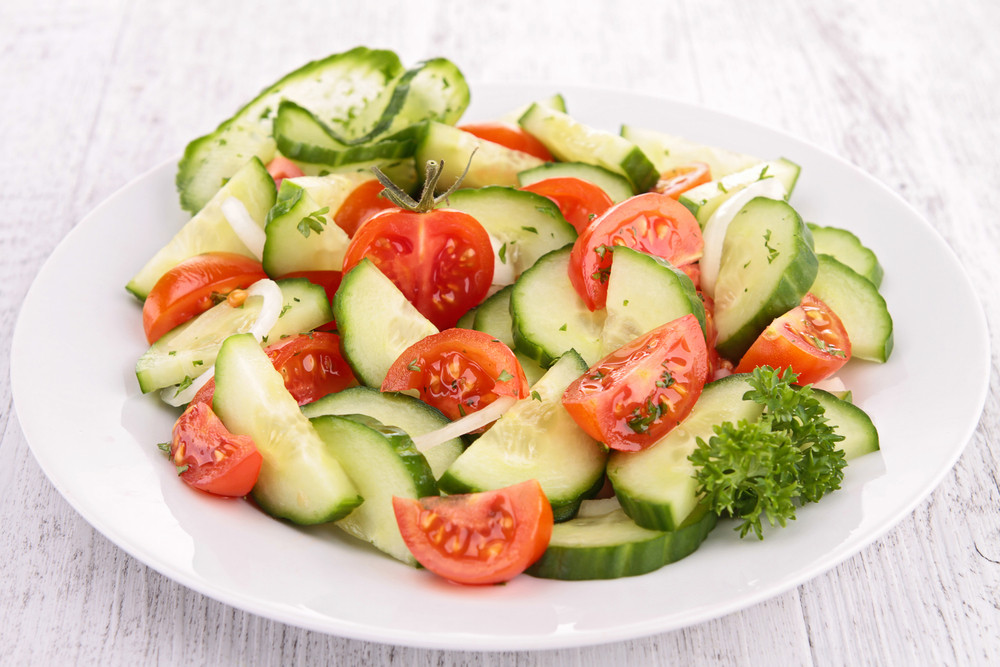 Tomato Onion Cucumber Salad
 Tomato Cucumber Salad David Perlmutter M D