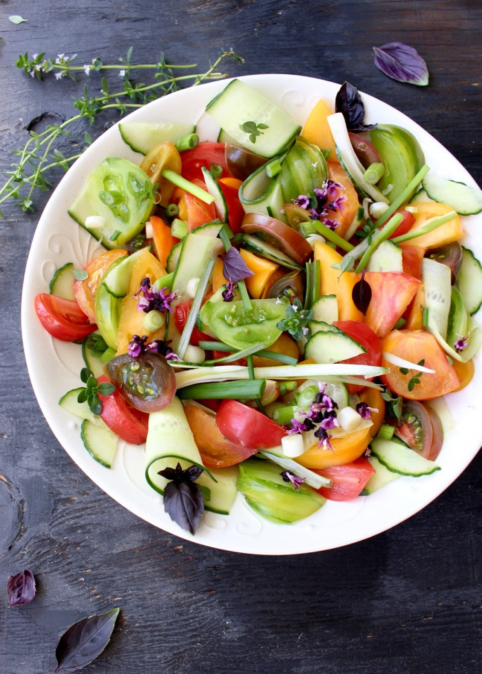 Tomato Salad Recipe
 Cucumber Tomato Salad Recipe Video • CiaoFlorentina