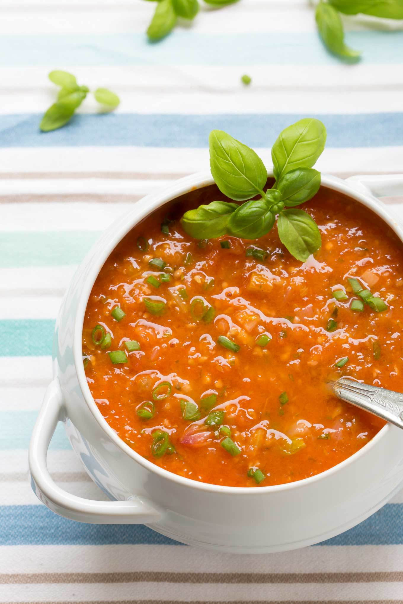 Tomato Soup Recipe
 30 min FRESH TOMATO SOUP RECIPE