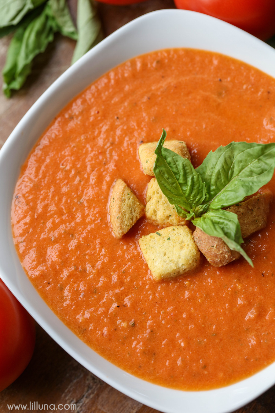 Tomato Soup Recipe
 Tomato Basil Soup recipe