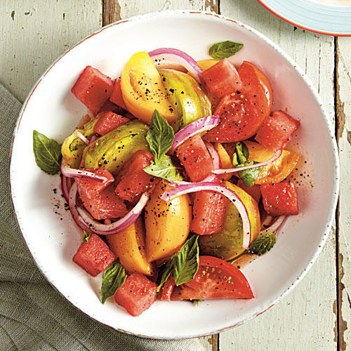 Tomato Watermelon Salad
 No Cook Appetizer and Salad Recipes Southern Living