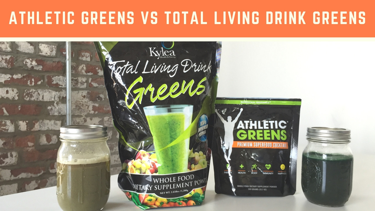 Total Living Drink Greens
 Athletic Greens Vs Kylea Total Living Drink Greens