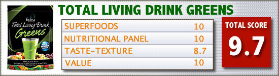 Total Living Drink Greens
 Superfood Green Drinks Information and Reviews