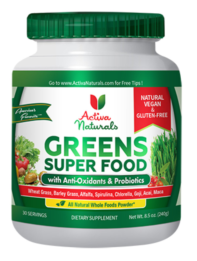 Total Living Drink Greens
 Activa Naturals Greens Superfood Review