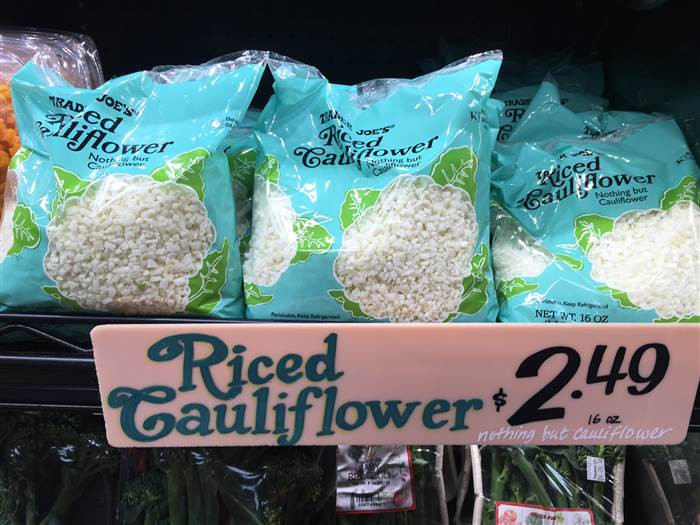 Trader Joe'S Riced Cauliflower
 Is Trader Joe s cauliflower rice better than homemade We