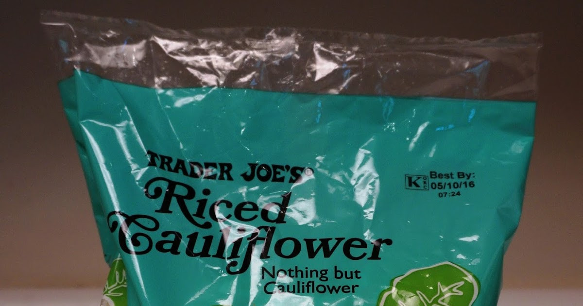 Trader Joe'S Riced Cauliflower
 Exploring Trader Joe s Trader Joe s Riced Cauliflower