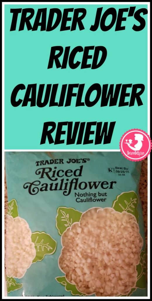 Trader Joe'S Riced Cauliflower
 TraderJoesRiceCauliflower