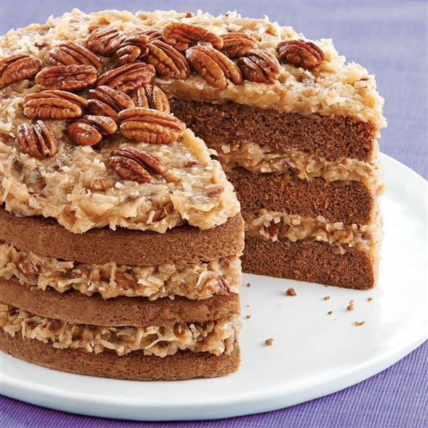 Traditional German Chocolate Cake
 Easy German Chocolate Cake