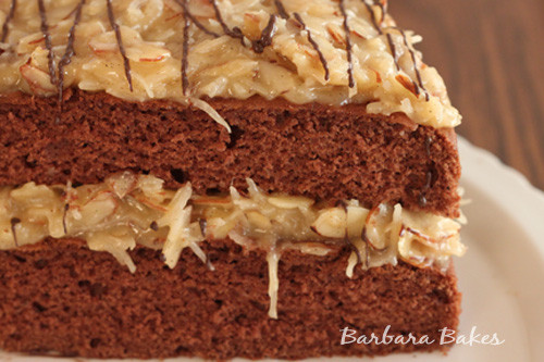 Traditional German Chocolate Cake
 Easy German Chocolate Cake