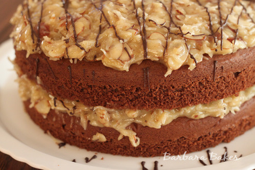 Traditional German Chocolate Cake
 Easy German Chocolate Cake