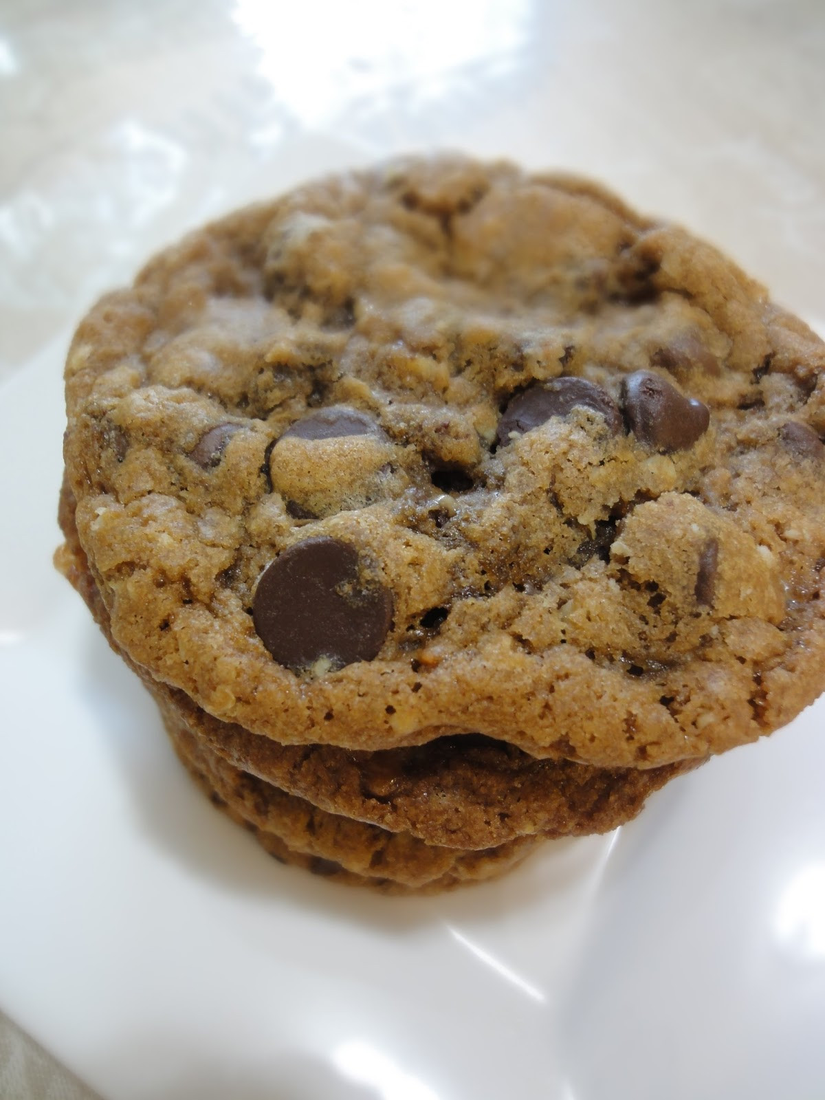Triple Chocolate Chip Cookies
 Blog as you Bake Triple Chocolate Chip Cookies