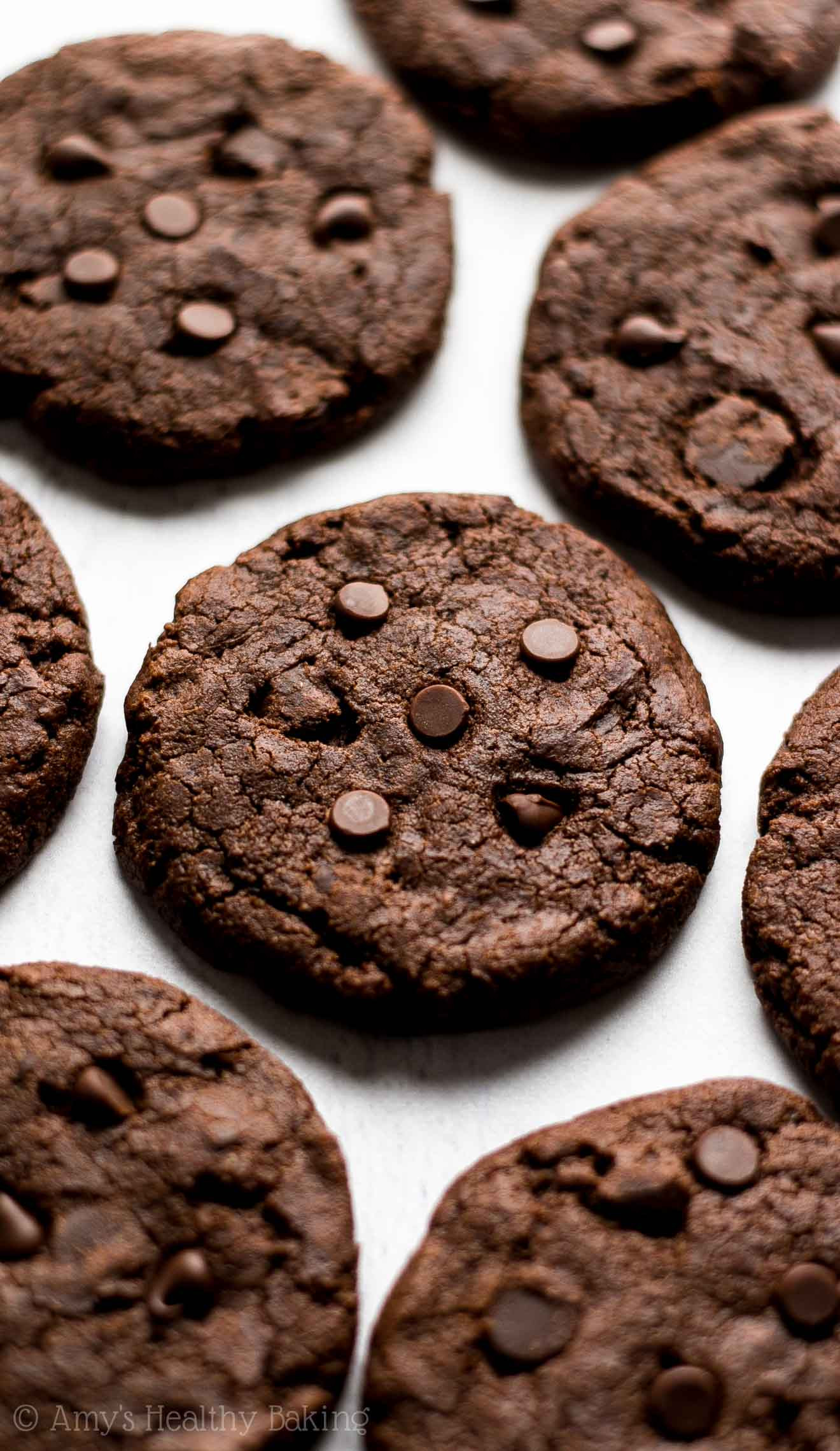 Triple Chocolate Cookies
 Fudgy Triple Chocolate Cookies