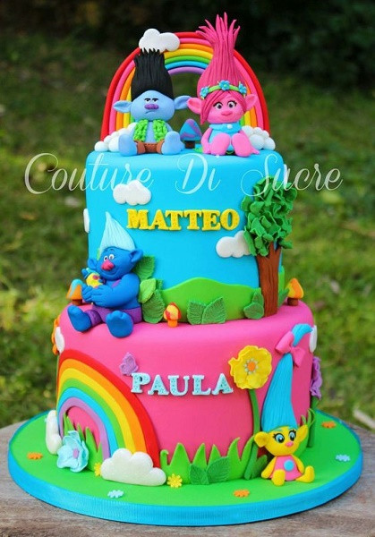 Troll Birthday Cake
 Trolls Birthday Party Ideas for your Kid s Birthday party