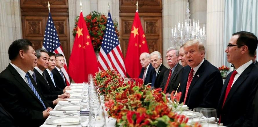 Trump Xi Dinner
 Trump Xi Dinner Concludes With Applause Lasts Longer Than