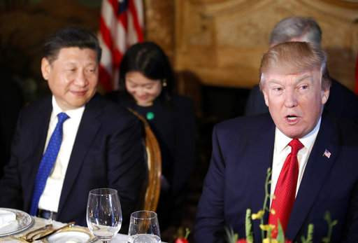 Trump Xi Dinner
 Donald Trump Xi Jinping at Mar a Lago for high stakes