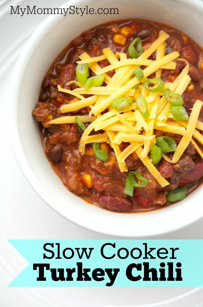 Turkey Chili Slow Cooker
 Easy Slow Cooker Turkey Chili My Mommy Style