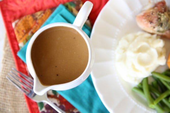 Turkey Gravy From Scratch
 Pressure Cooker Whole Roasted Chicken with Lemon and