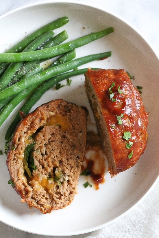 Turkey Meatloaf Recipes
 Cheese Stuffed Turkey Meatloaf Recipe