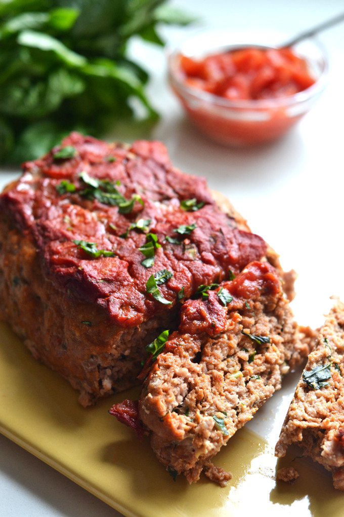 Turkey Meatloaf Recipes
 Tomato Basil Turkey Meatloaf – Little Bits of…