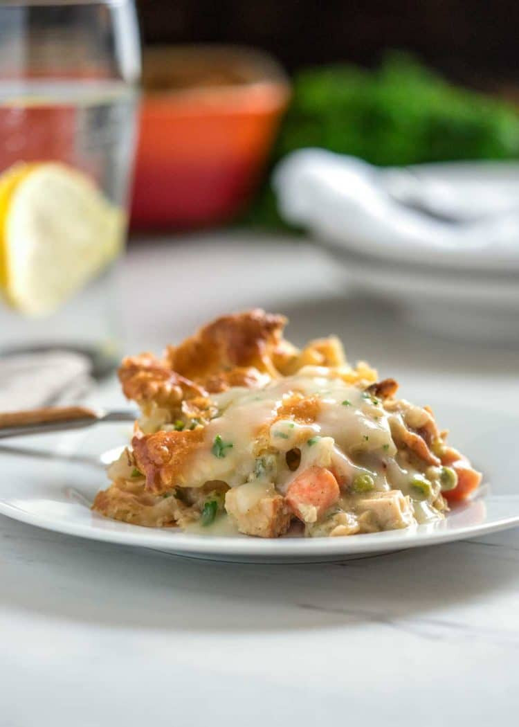 Turkey Pot Pie With Puff Pastry
 Savory Turkey Pot Pie Casserole keviniscooking