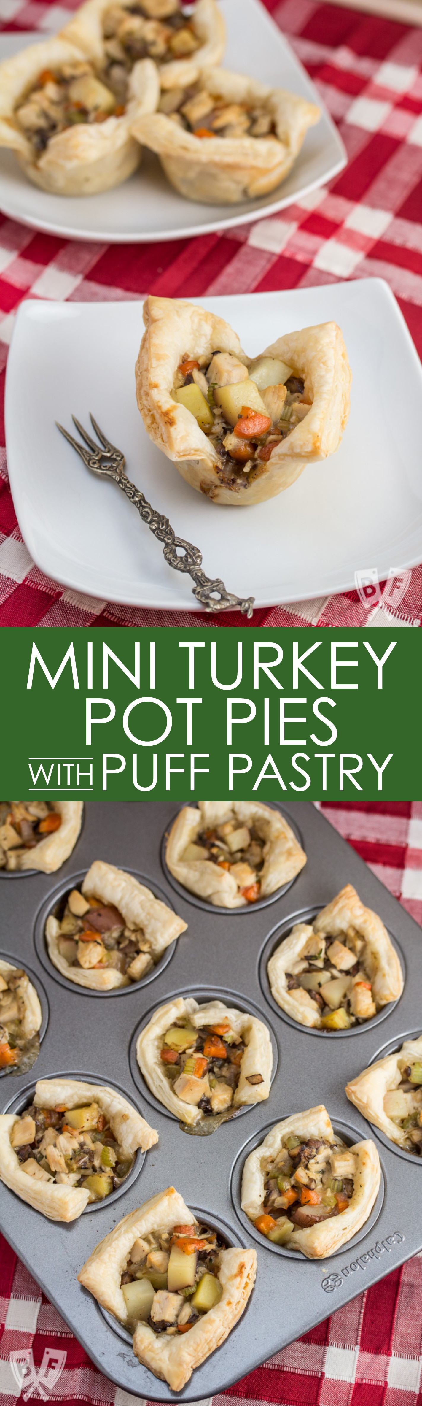Turkey Pot Pie With Puff Pastry
 Mini Turkey Pot Pies with Puff Pastry Big Flavors from a