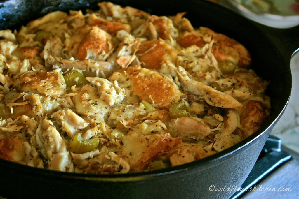 Turkey Stuffing Casserole
 Amish Roast Turkey or Chicken and Dressing Casserole