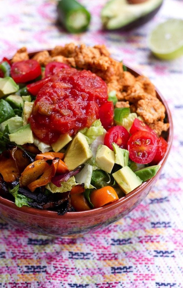 Turkey Taco Salad
 Clean Eating Turkey Taco Salad