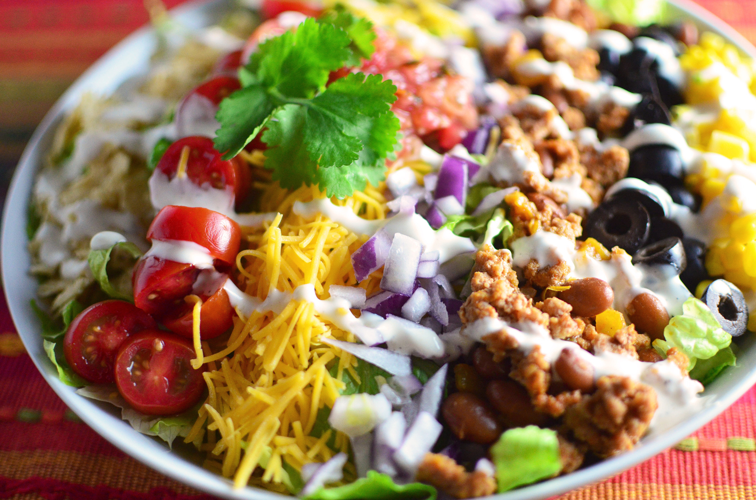 Turkey Taco Salad
 Turkey Taco Salad Simple Sweet & Savory