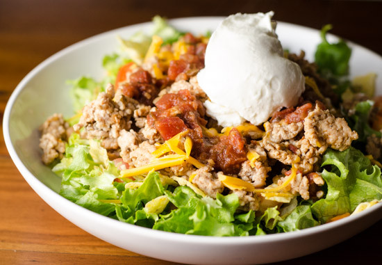 Turkey Taco Salad
 Taco Salad Recipe — Daily Unadventures in Cooking