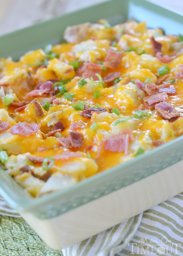 Twice Baked Potato Recipe
 easy twice baked potato casserole