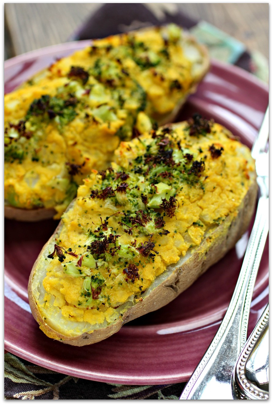 Twice Baked Potato Recipe
 Healthy Girl s Kitchen Crispy Creamy Twice Baked Broccoli