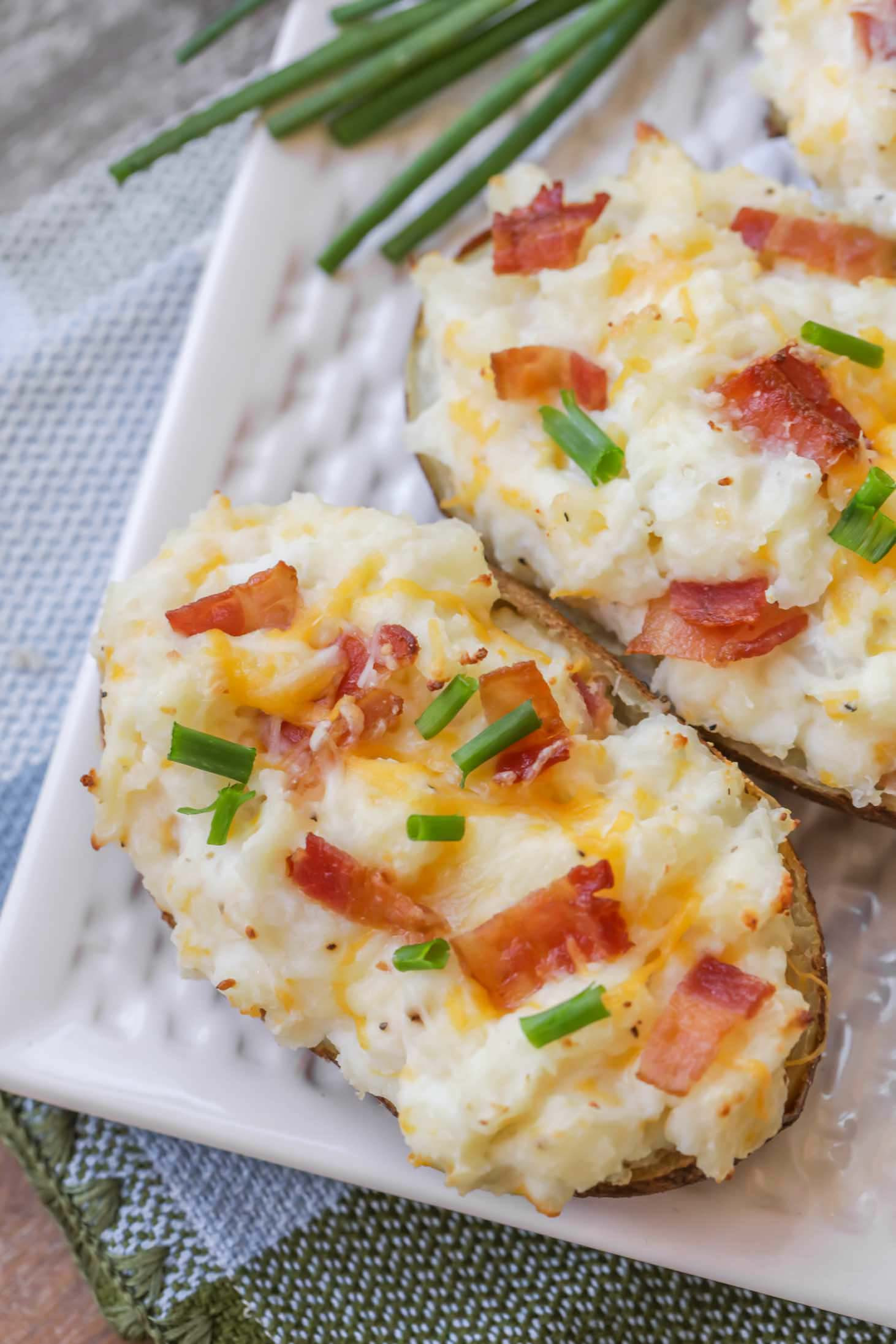 Twice Baked Potato Recipe
 BEST Twice Baked Potatoes Recipe